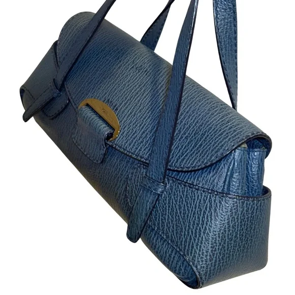 Tod's Elegant Dark Blue Leather Bag - Picture 6 of 10